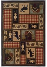 Oriental Weavers HUDSON HUD-1067A Imgs Southwest Traditional Area Rugs